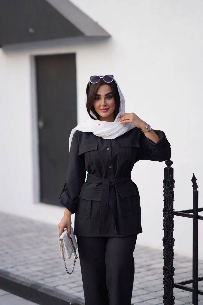 مانتو شلوار زنانه مدل هما