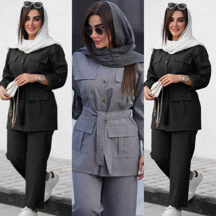 مانتو شلوار زنانه مدل هما