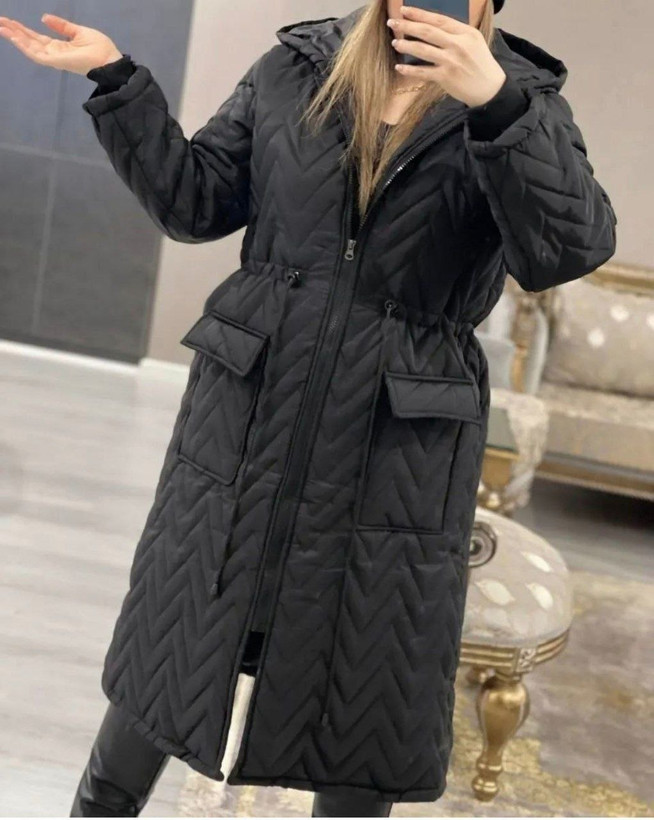 کاپشن زنانه داخل پشم شیشه مدل اسرا