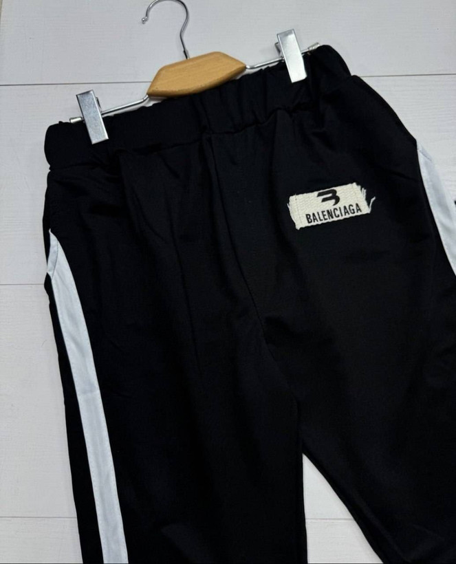 ست تی شرت و شلوارک مردانه جنس پنبه گلکسی مدل Balenciaga