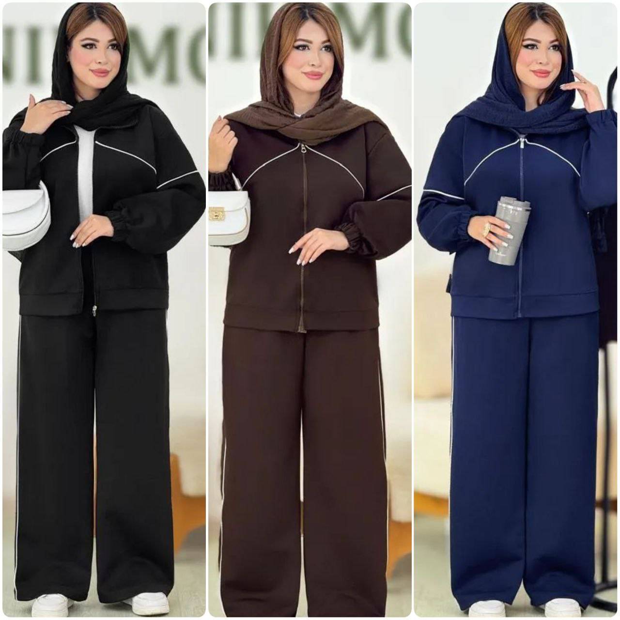 ست سویشرت و شلوار زنانه مدل نانسی