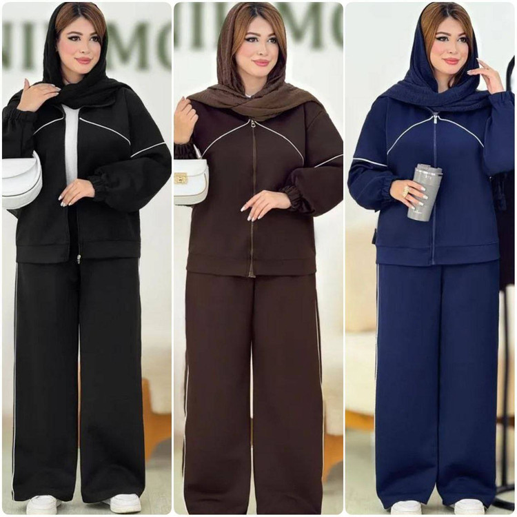 ست سویشرت و شلوار زنانه مدل نانسی